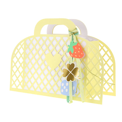 Bolsas para sorpresas - carterita con charms