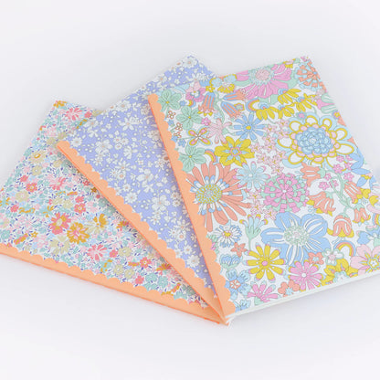 Set de 3 libretas Liberty - 48 hojas
