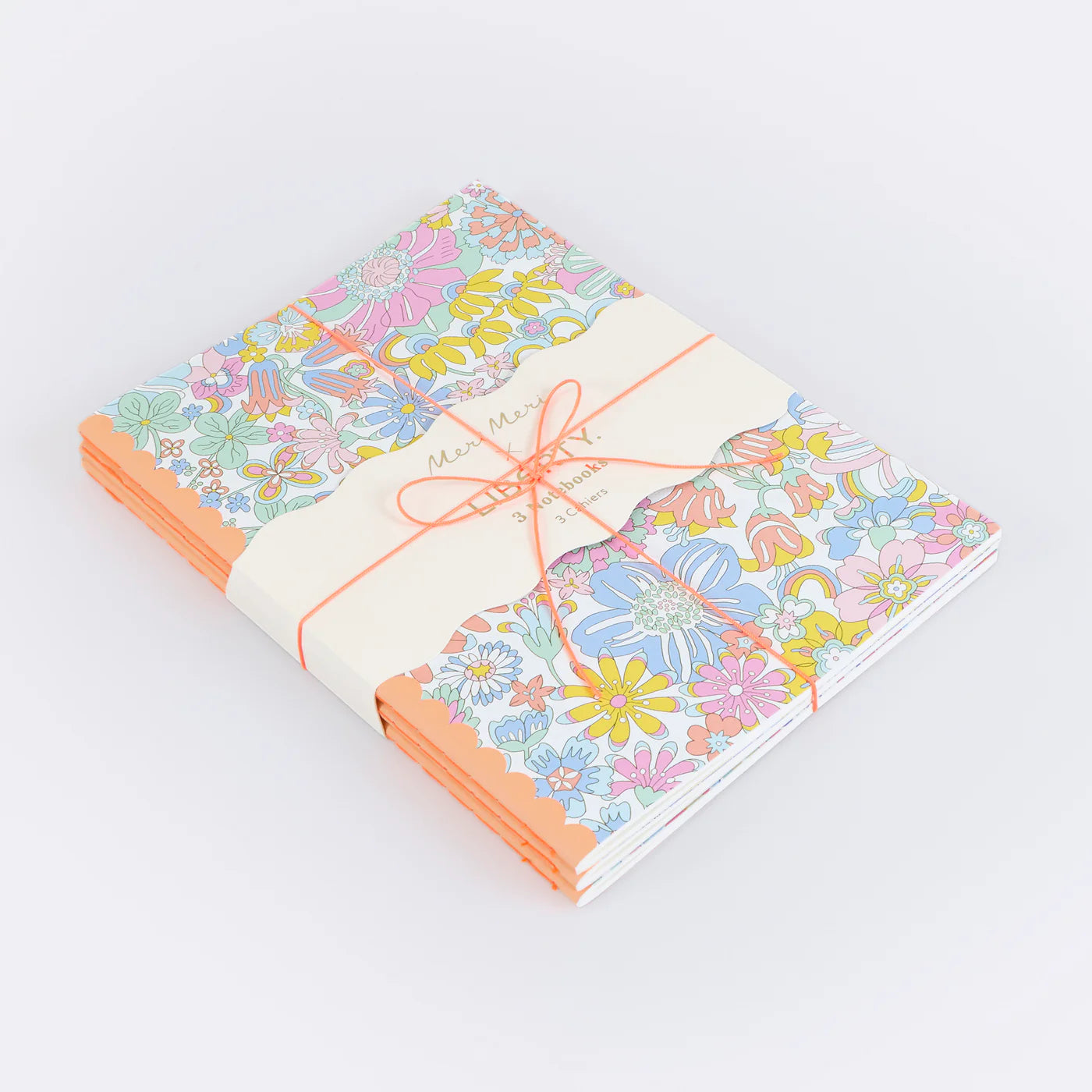 Set de 3 libretas Liberty - 48 hojas