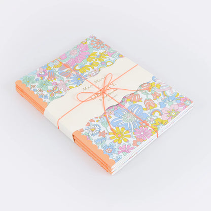 Set de 3 libretas Liberty - 48 hojas