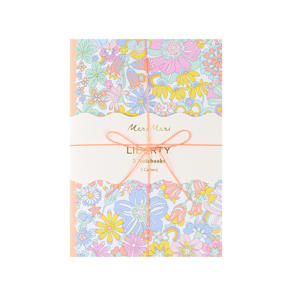 Set de 3 libretas Liberty - 48 hojas