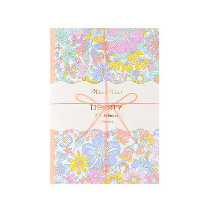 Set de 3 libretas Liberty - 48 hojas