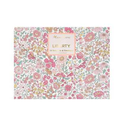 Set de 10 tarjetas Liberty con sobre en cajita