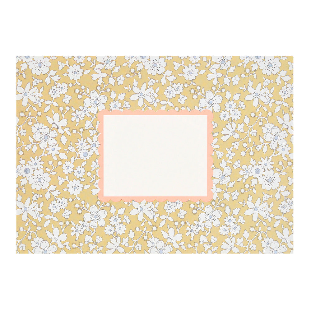 Set de 10 tarjetas Liberty con sobre en cajita