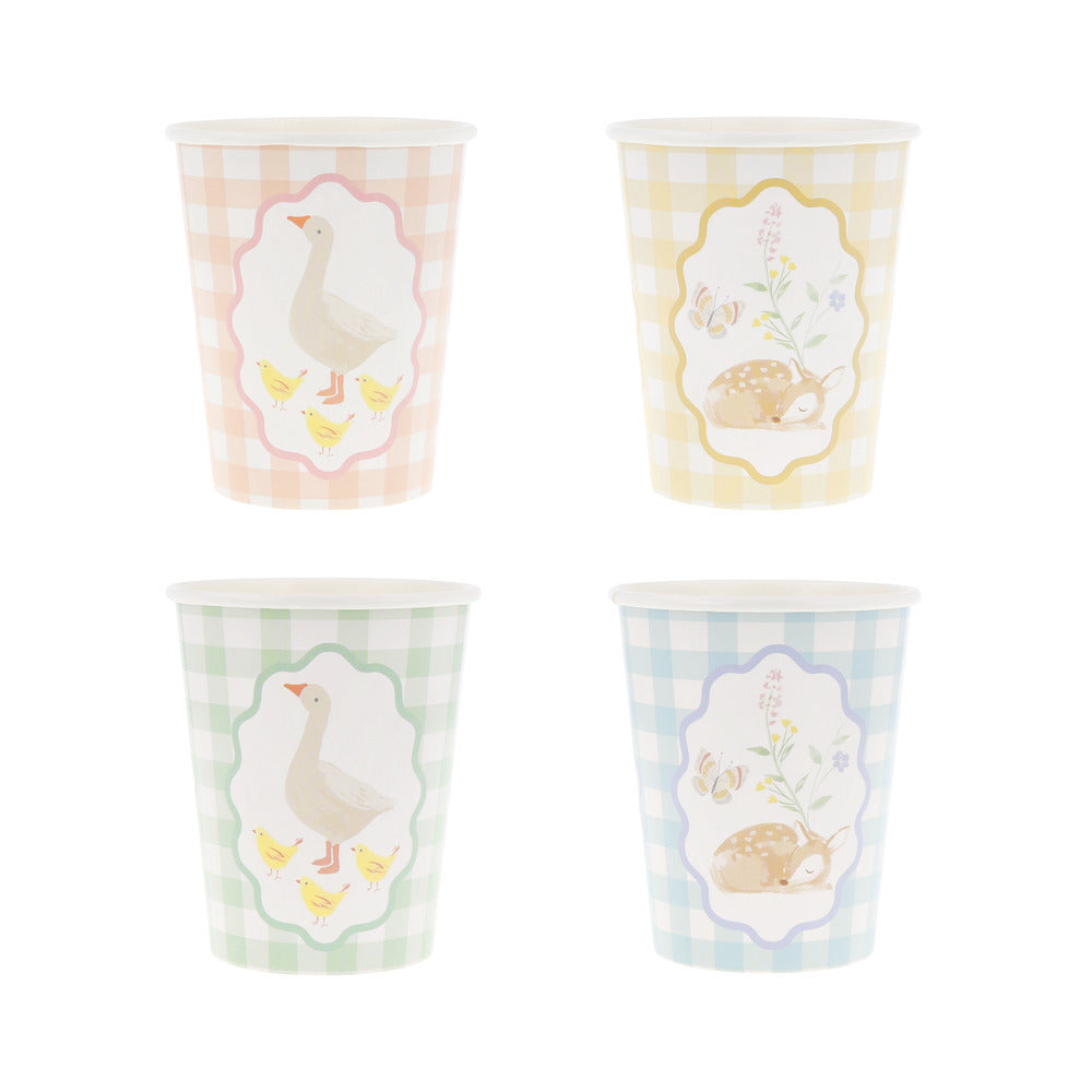 Vasos pequeños animales