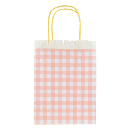 Bolsas para sorpresas - cuadrillé pastel 4 colores