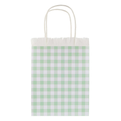 Bolsas para sorpresas - cuadrillé pastel 4 colores