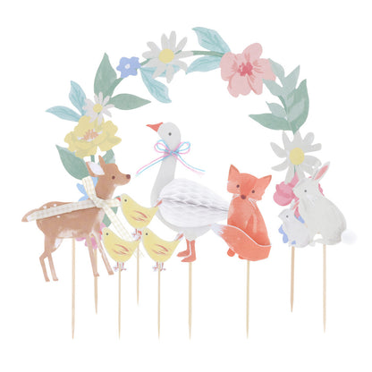 Toppers para torta - pequeños animales