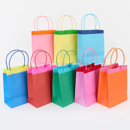 Bolsas para sorpresas - tiritas multicolor