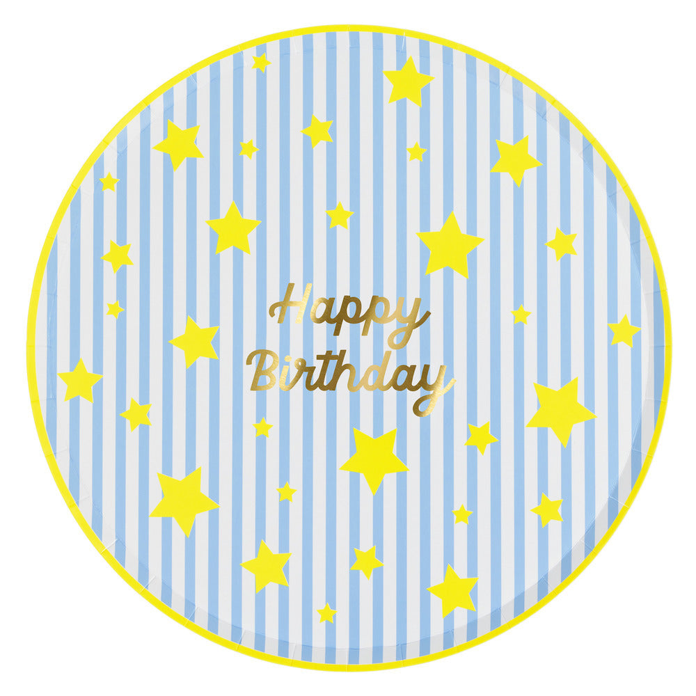 Platos estrellas y rayas - grandes