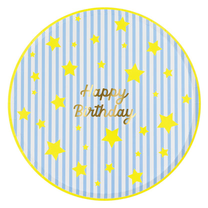 Platos estrellas y rayas - grandes