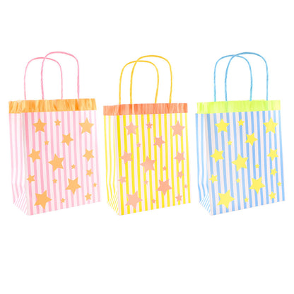 Bolsas para sorpresas - estrellas y rayas
