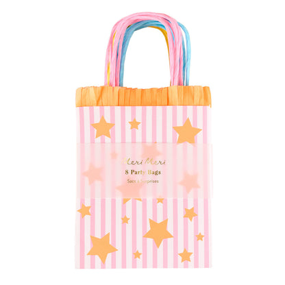 Bolsas para sorpresas - estrellas y rayas
