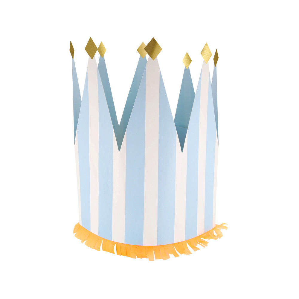 Coronas de cumpleaños XL - rayas