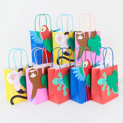 Bolsas para sorpresas - jungla