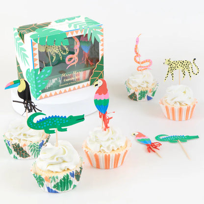 Kit para cupcakes - jungla