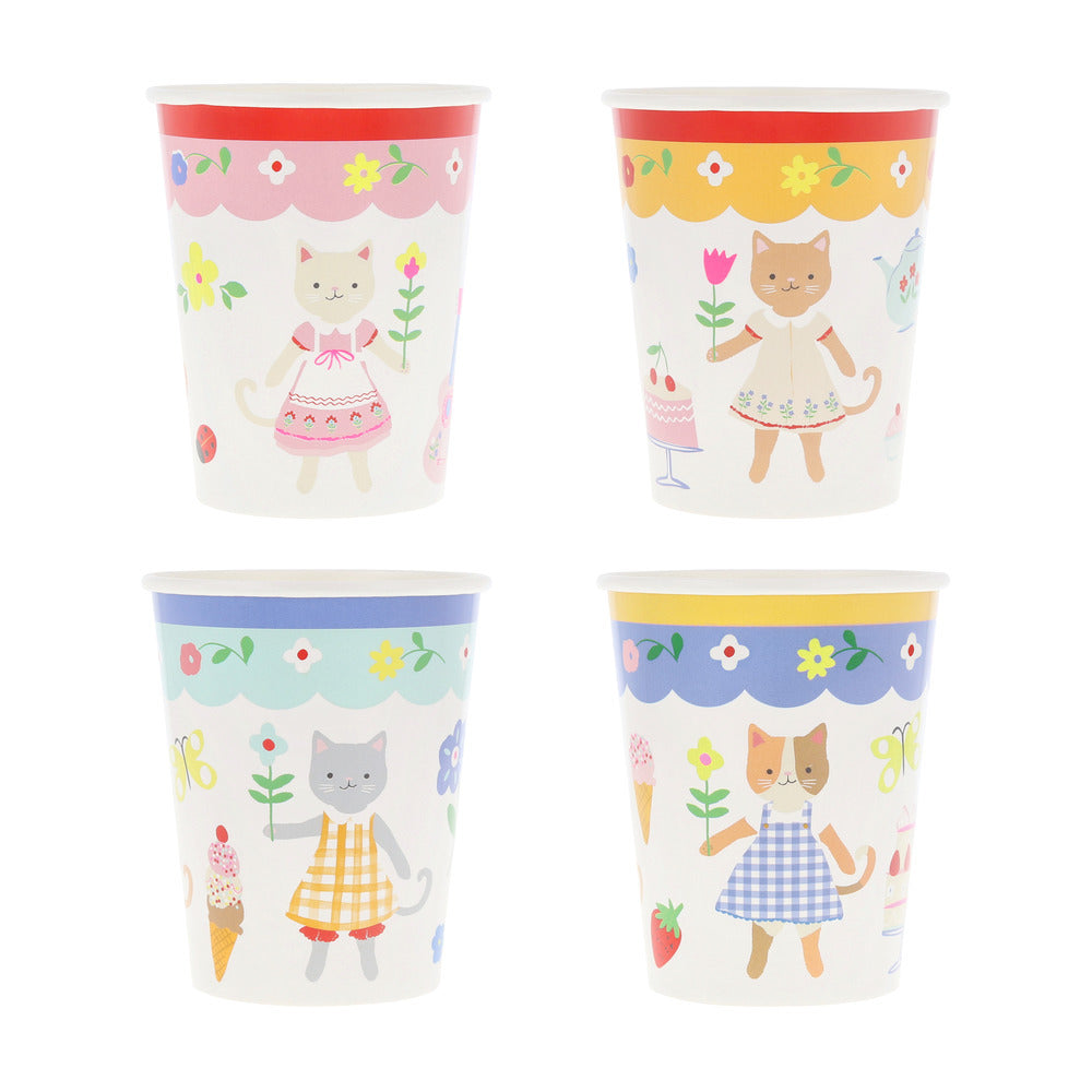 Vasos club de gatitos