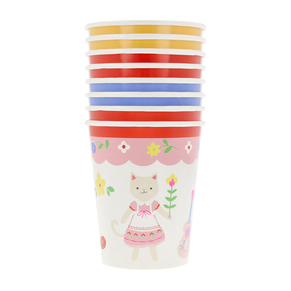 Vasos club de gatitos