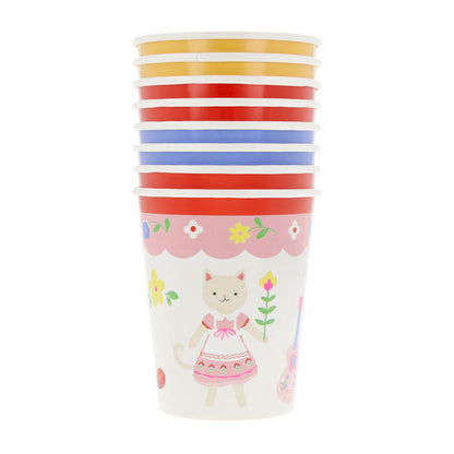 Vasos club de gatitos
