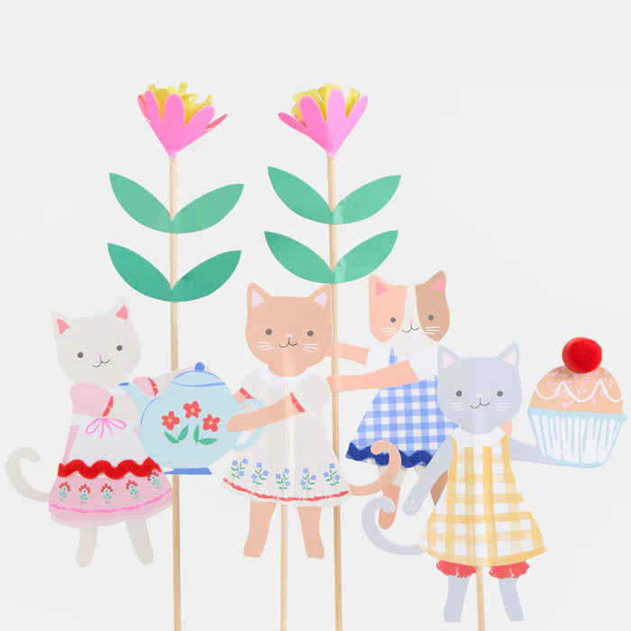 Toppers para torta - club de gatitos