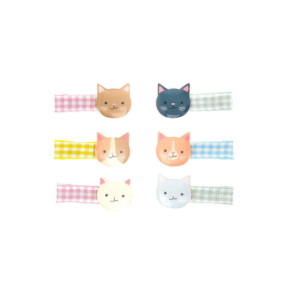 Pinches con diseño de gatitos
