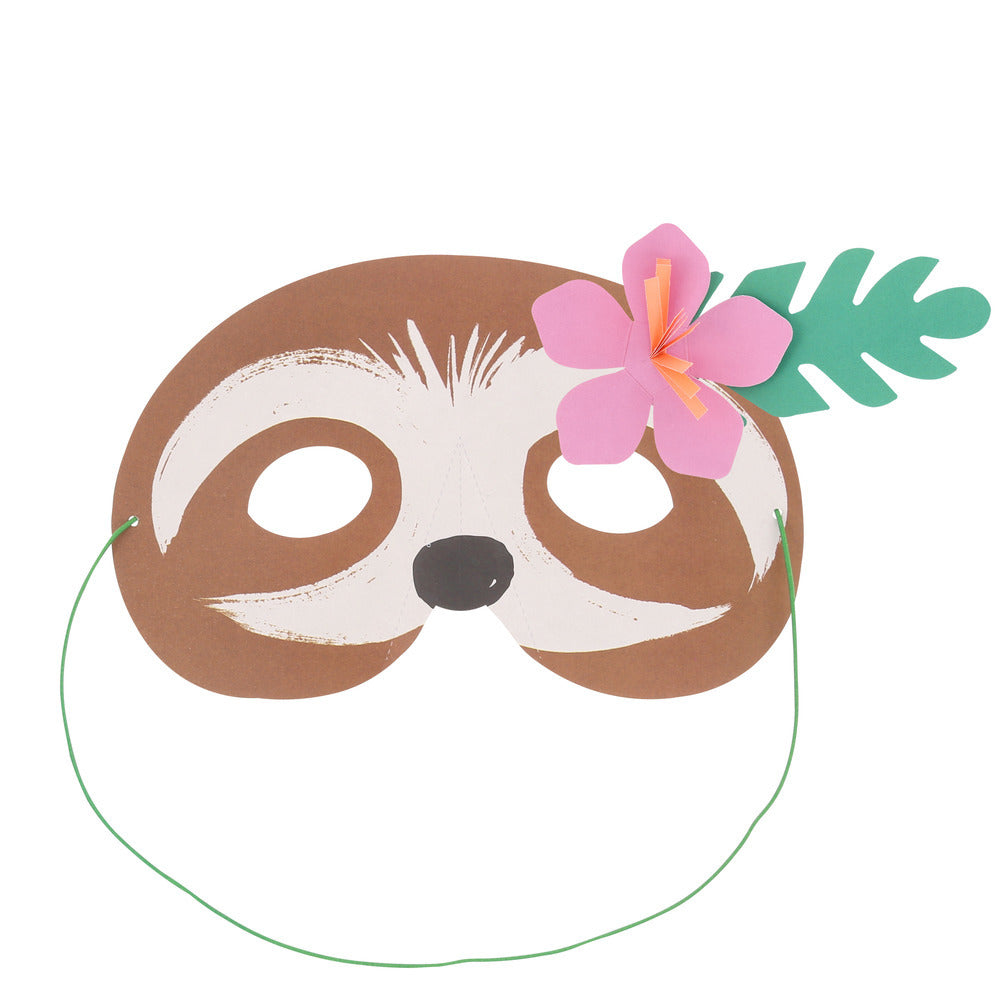 Máscaras de animales - jungla