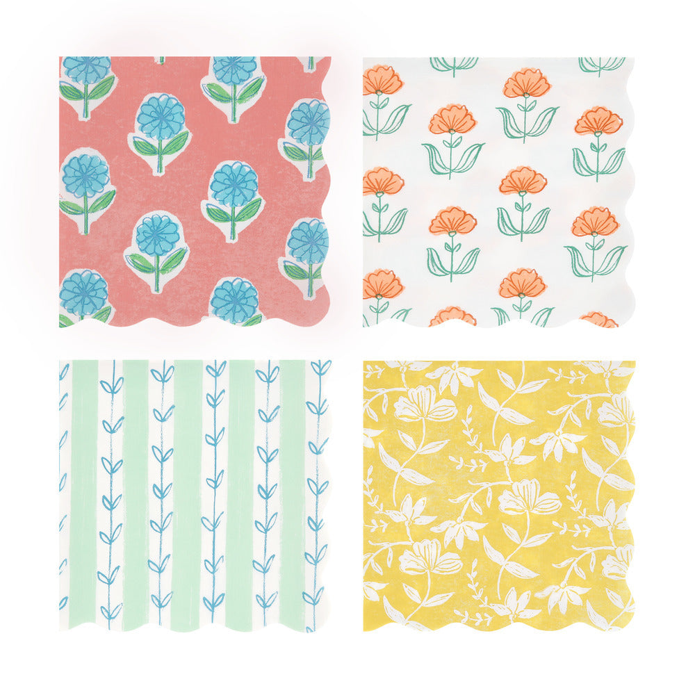 Servilletas flora - grandes