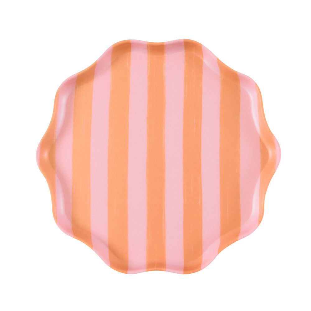 Set x 6 platos reutilizables Flora - pequeños