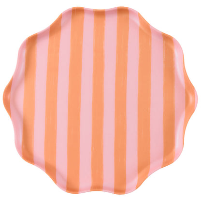 Set x 6 platos reutilizables Flora - grandes