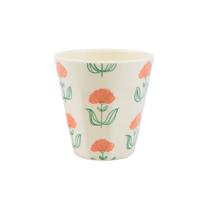 Set x 6 vasos reutilizables Flora