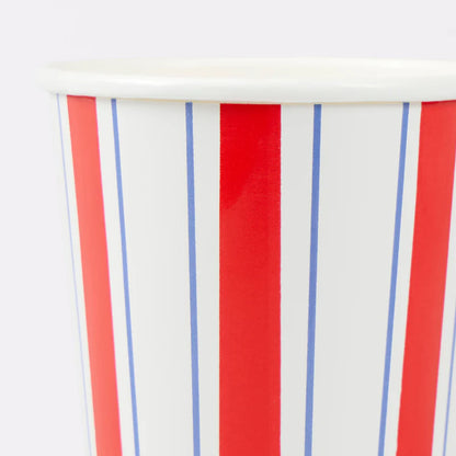 Vasos rayas náuticas
