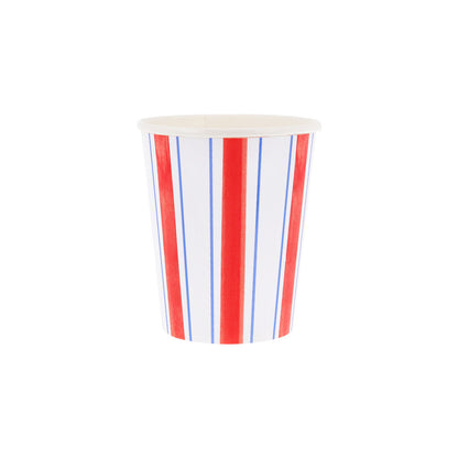 Vasos rayas náuticas