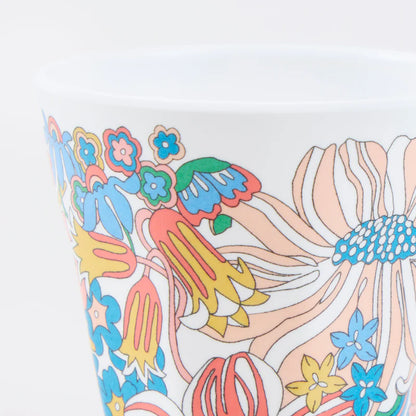 Set x 6 vasos reutilizables jardín de flores Liberty
