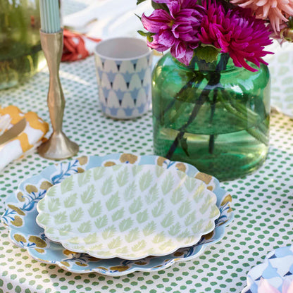 Set x 6 platos reutilizables Molly Mahon - pequeños