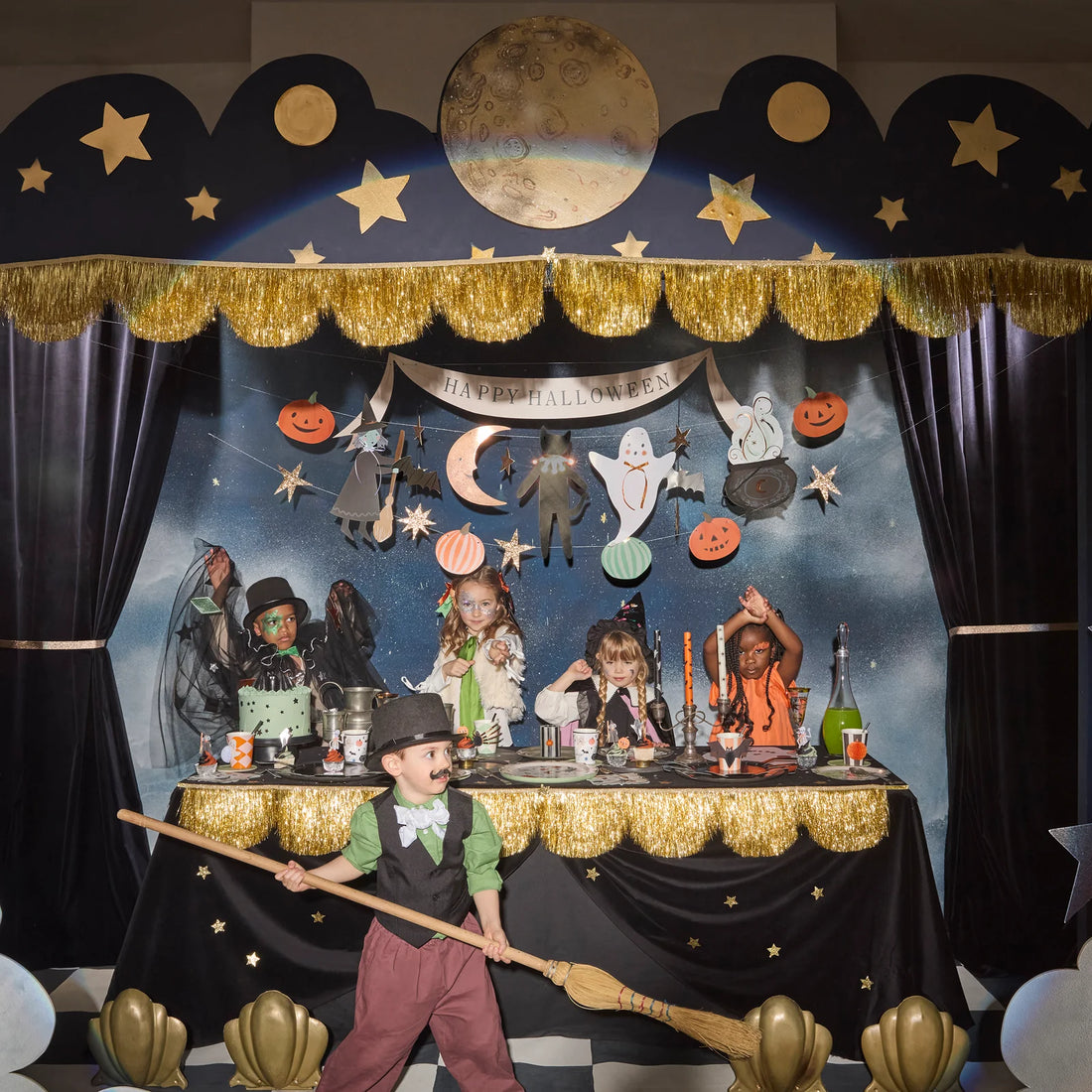 Set de guirnaldas - figuras de Halloween