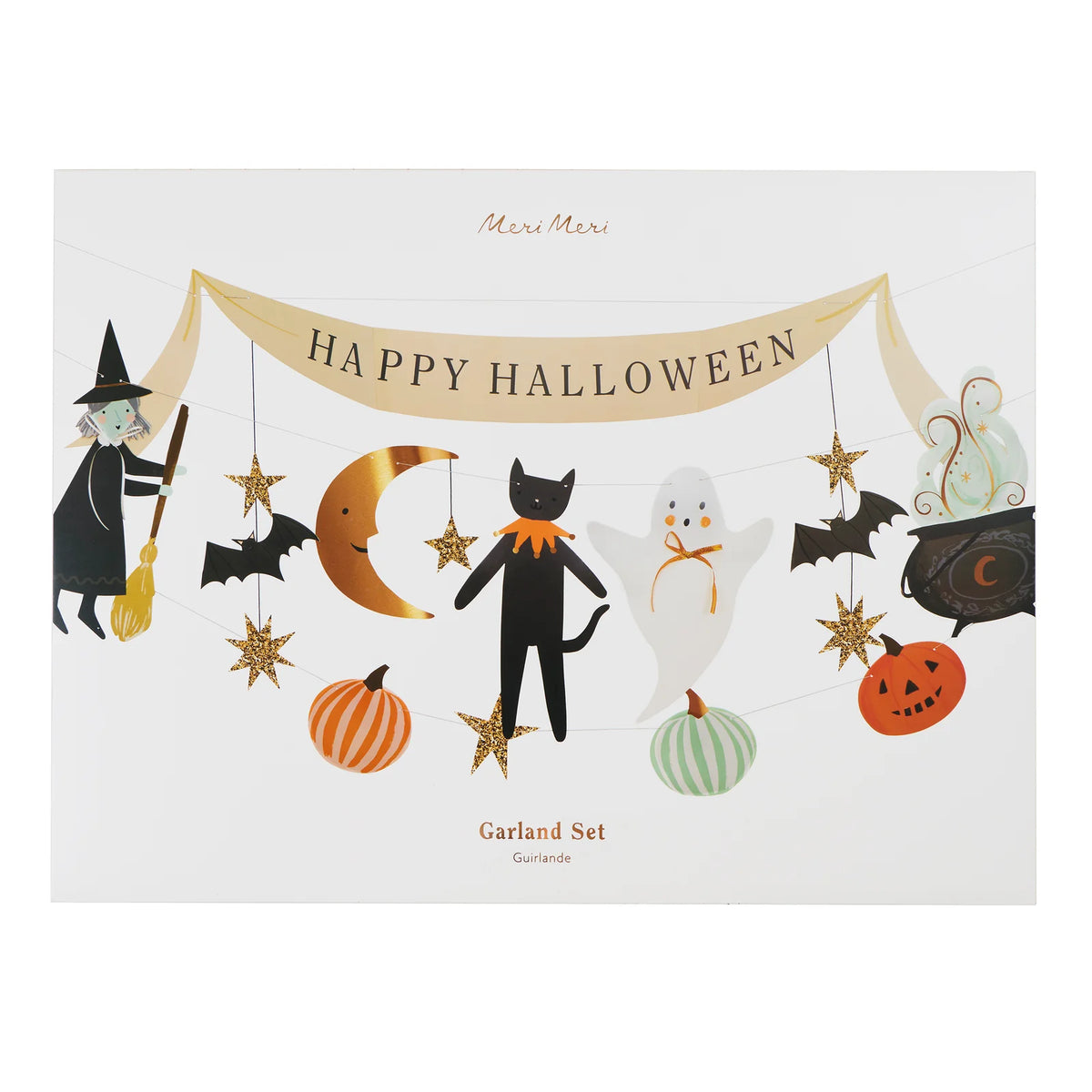 Set de guirnaldas - figuras de Halloween
