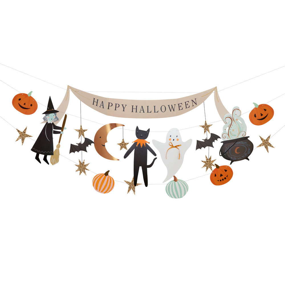 Set de guirnaldas - figuras de Halloween