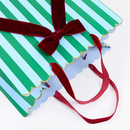 Bolsas para regalo rayas - grandes
