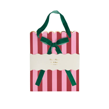 Bolsas para regalo rayas - pequeñas