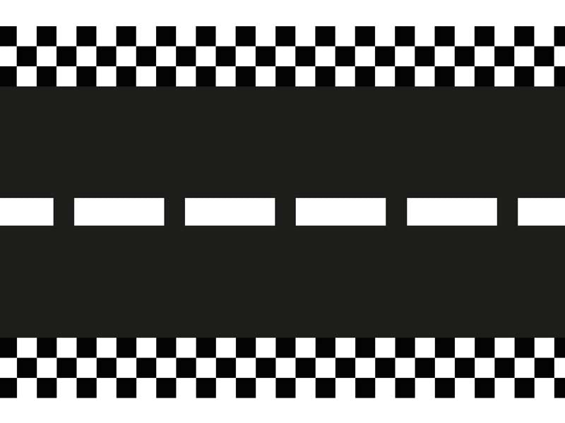 Camino de mesa pista de carreras (tela non-woven)