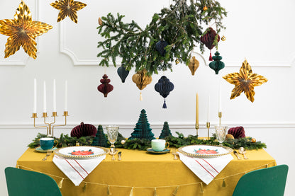 Adorno para el árbol - gota beige