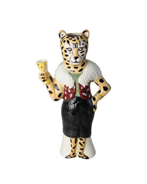 Florero de cerámica leopardo - Nathalie Lété
