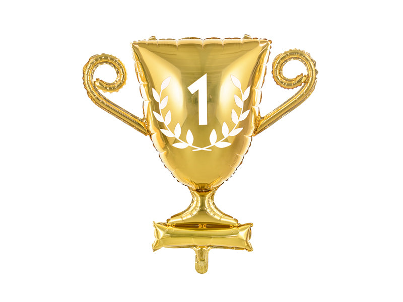 Globo metalizado - trofeo dorado