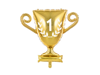 Globo metalizado - trofeo dorado