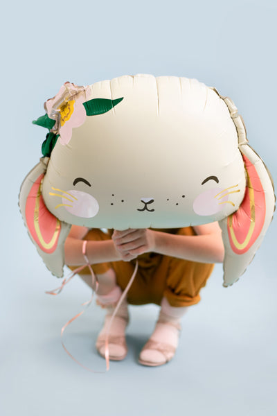 Globo metalizado - conejo