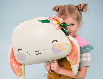 Globo metalizado - conejo