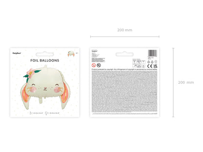 Globo metalizado - conejo