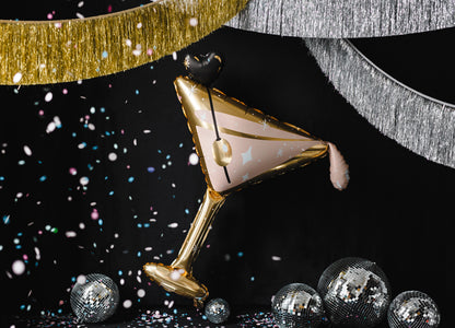 Globo metalizado - copa martini