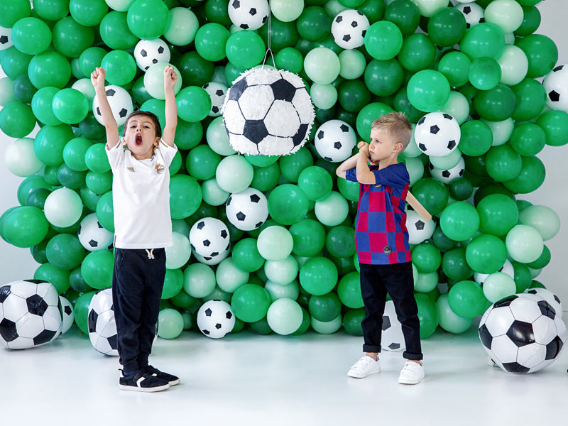 Globo metalizado - pelota de fútbol