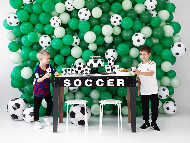 Globo metalizado - pelota de fútbol